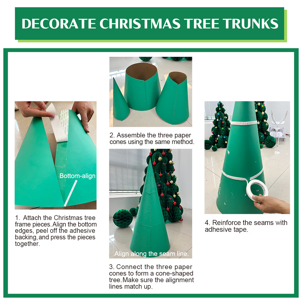 Honeycomb Christmas Tree